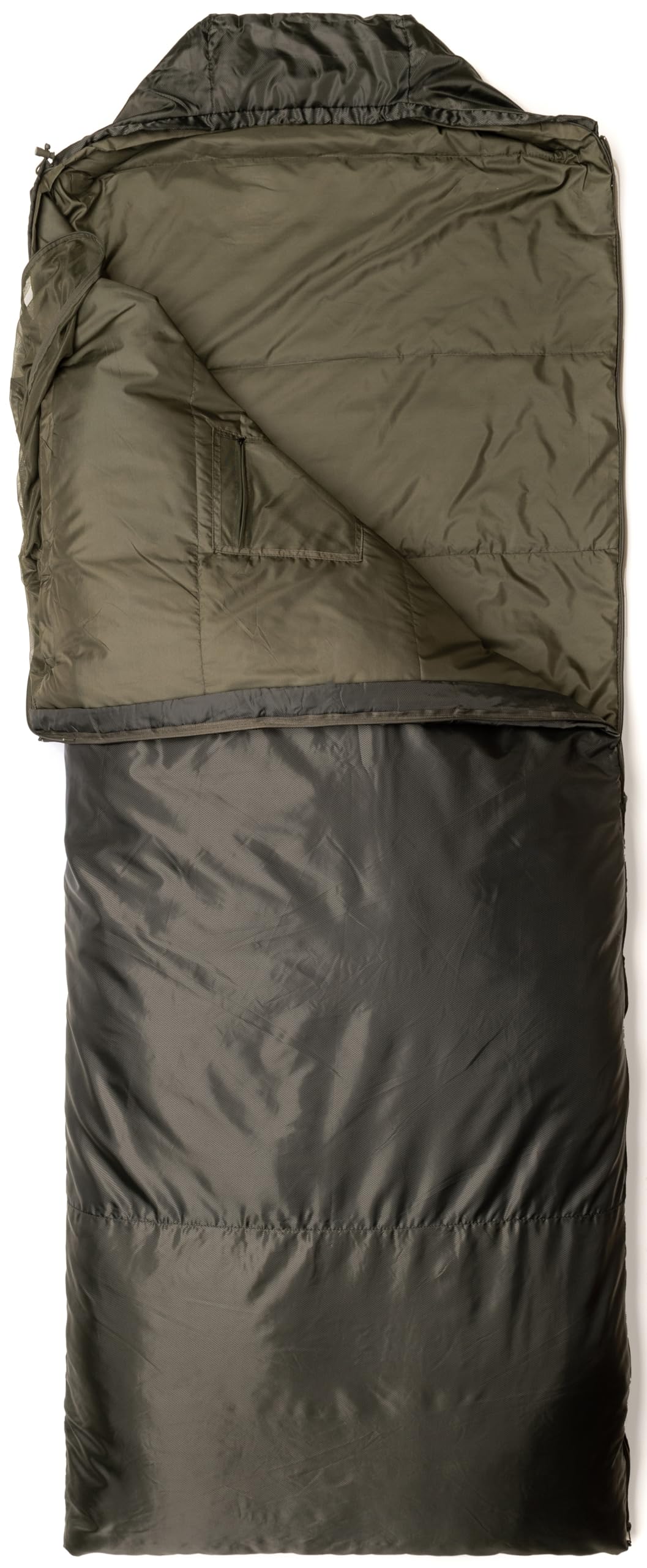 Snugpak Jungle Bag WGTE - Saco de Dormir con mosquitera integrada, Ligero, Sanitario y edredón Multiusos - cómodo Saco de Dormir para Acampar y Explorar en Condiciones