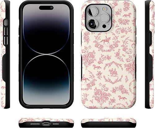 Vista 1616 de Casely - Funda para iPhone 14 Pro Max, Viva La Vida, Frida Kahlo Floral Collage, compatible con MagSafe 10 Frida Kahlo Viva La Vida Collage