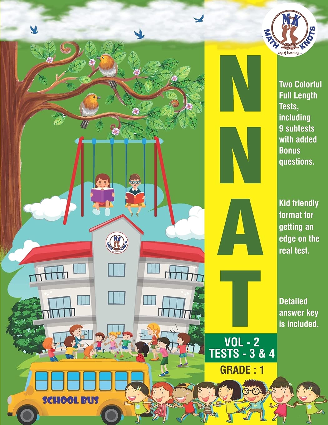 NNAT - Grade 1 - VOL - 2 - TESTS - 3 & 4 (Critical Thinking Practice)