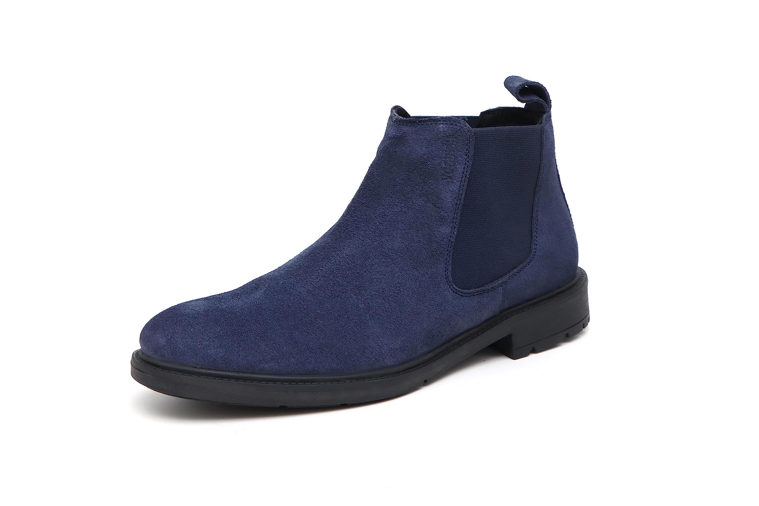 Voguish Blue Suede Leather Chelsea Boots for Men - 6 UK (B0CBXKGS3J) Amazon Price History, Amazon Price Tracker