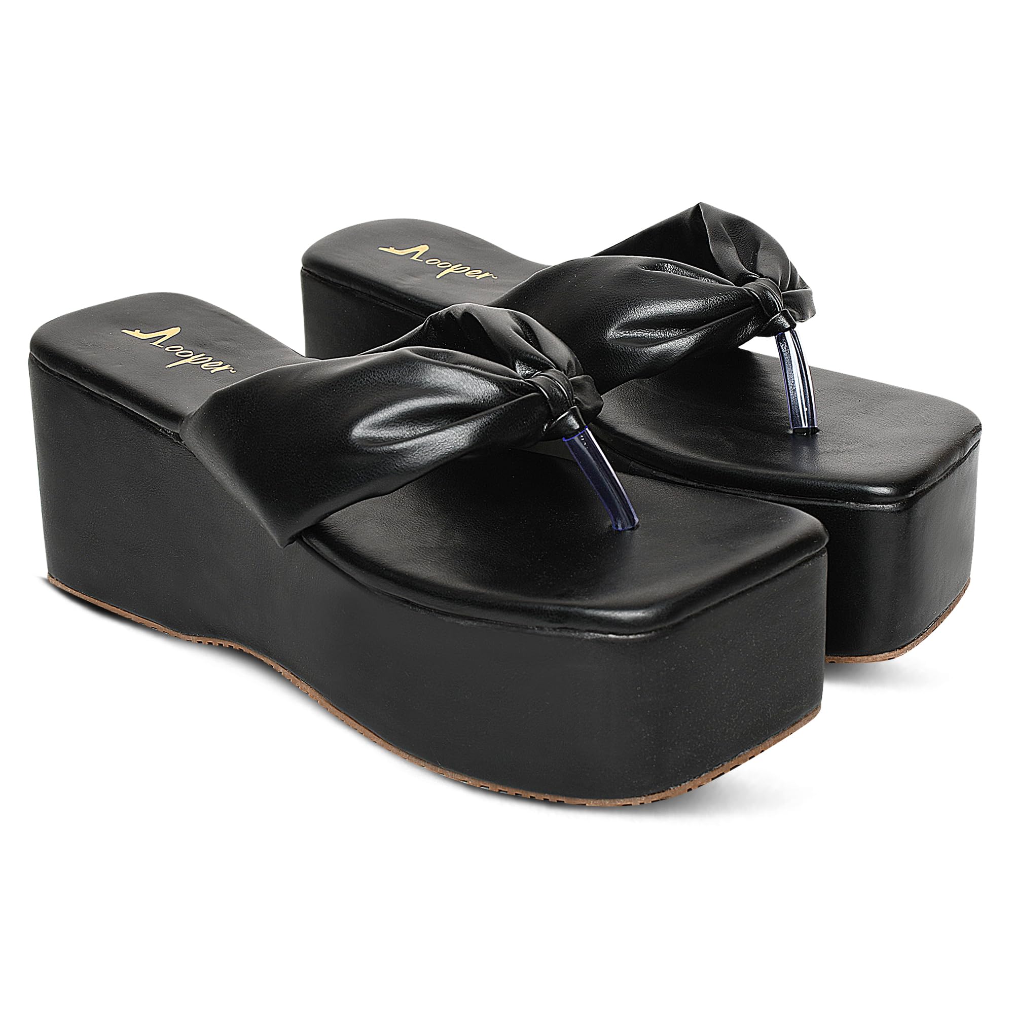 Looper Women Trendy Stylish Platform Wedge Heels (B0CTT4VVSK) Amazon Price History, Amazon Price Tracker