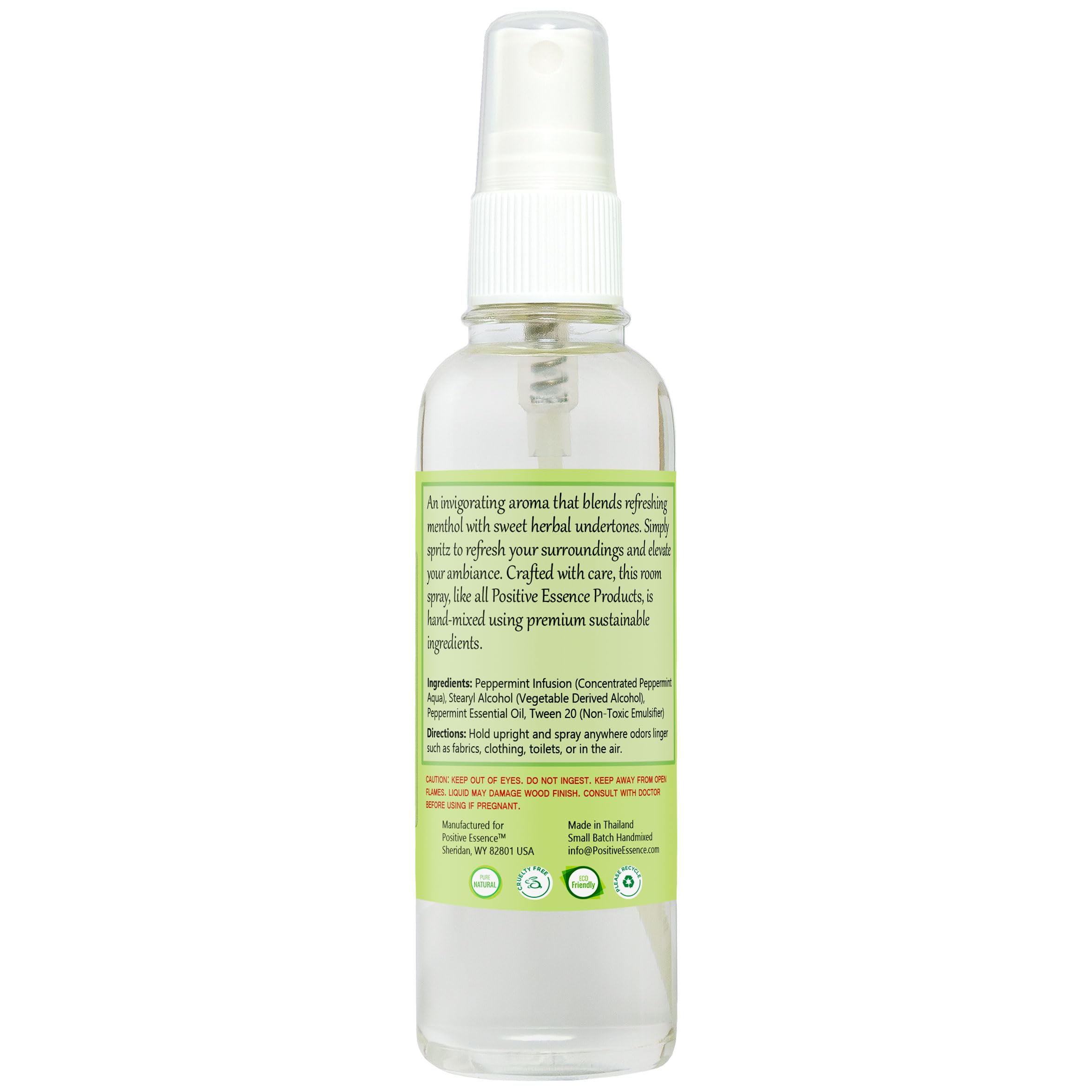 Possitive Essence - Pulverizador aromático para habitación y ropa de cama