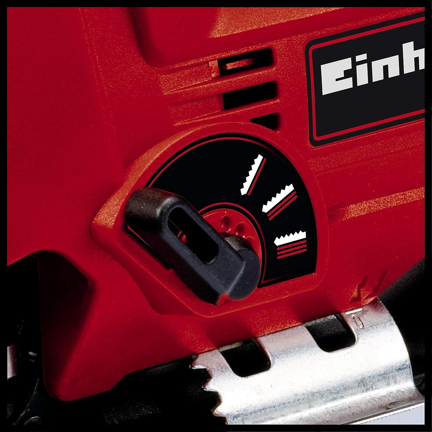 Einhell Sierra de Calar Electronica TC JS 80/1, Potencia 550 W, Color Rojo