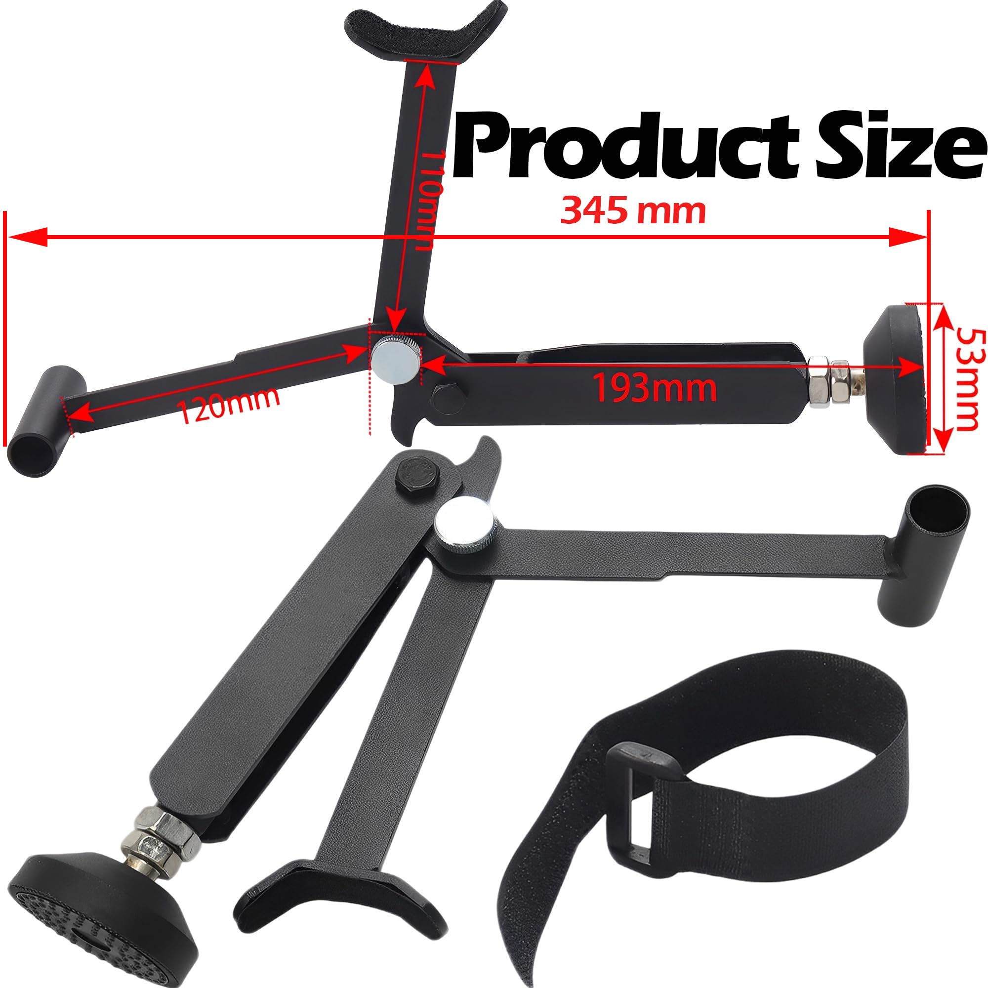 Motorcycle Maintenance Stand, Cavalletto Moto, Alza Moto, Pieghevole, Acciaio Al Carbonio, Martinetto