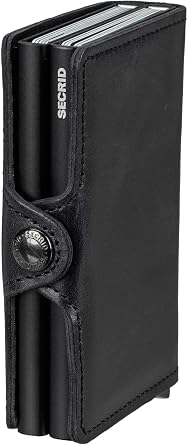 secrid Men's secrid Secret sea lid twinwallet Twin Wallet Vintage Black