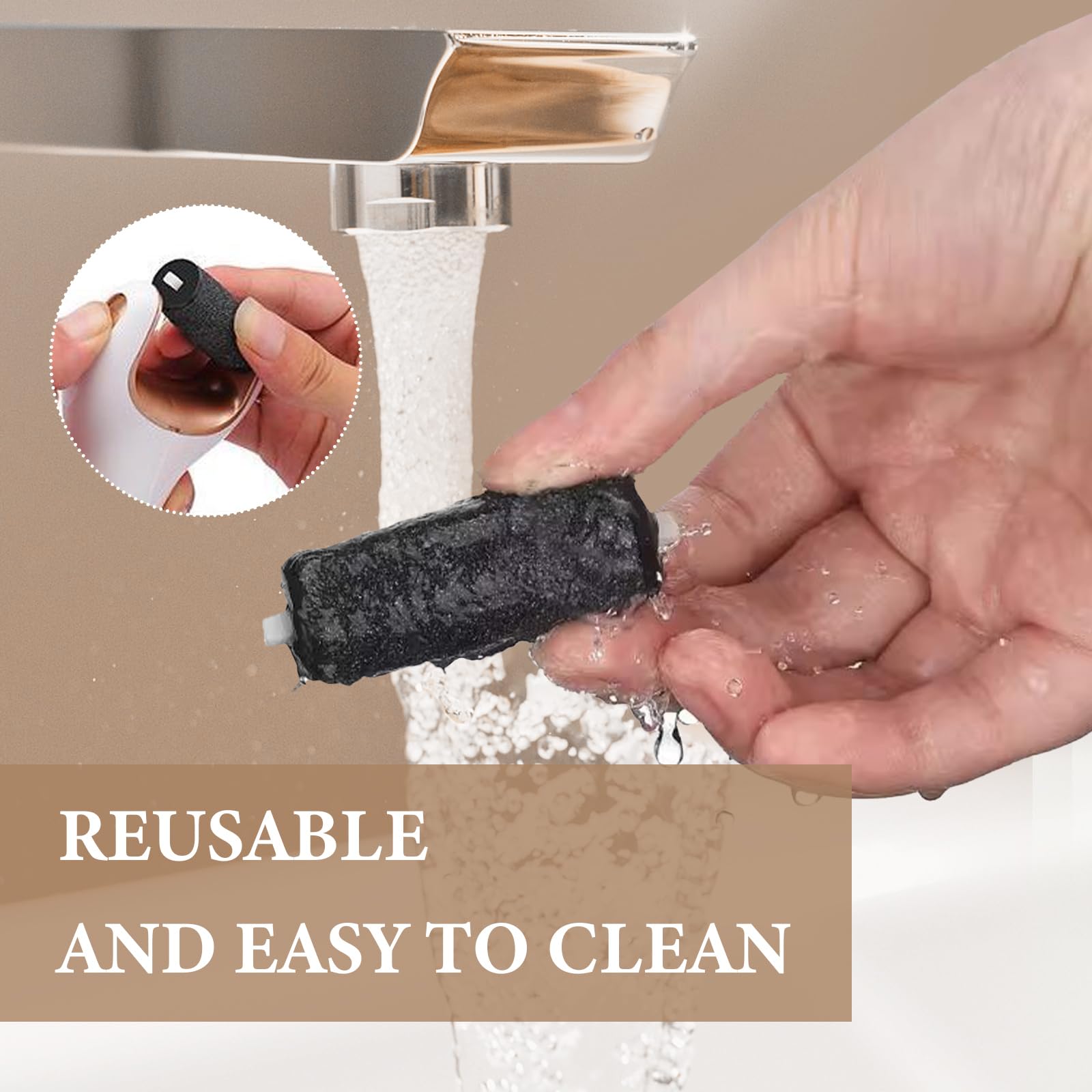12 Piezas Repuesto para Eliminar Callos Compatible con Scholl,Rollos de Repuesto Compatible con Scholl Velvet Smooth, Kit de Cuidado Pies para Eliminación Costras y Pedicura