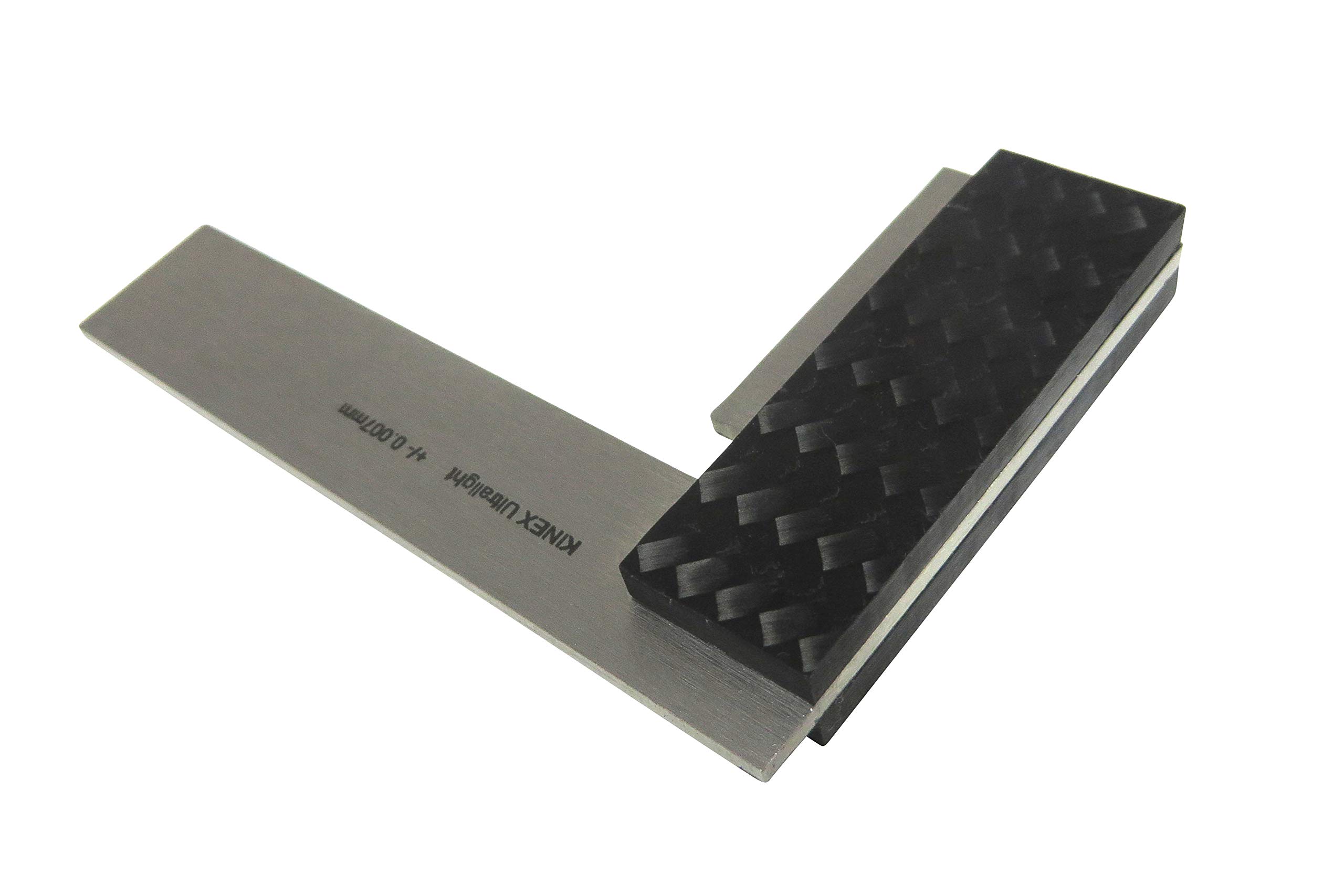 Ultralight Titanium and Carbon Fiber Engineers Square 60x40 mm