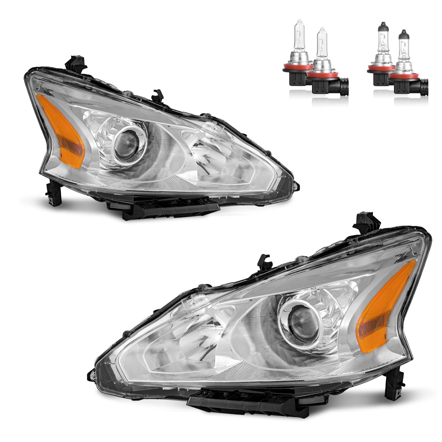 KarSpareHub Headlight Pair (2013–2015 Altima)