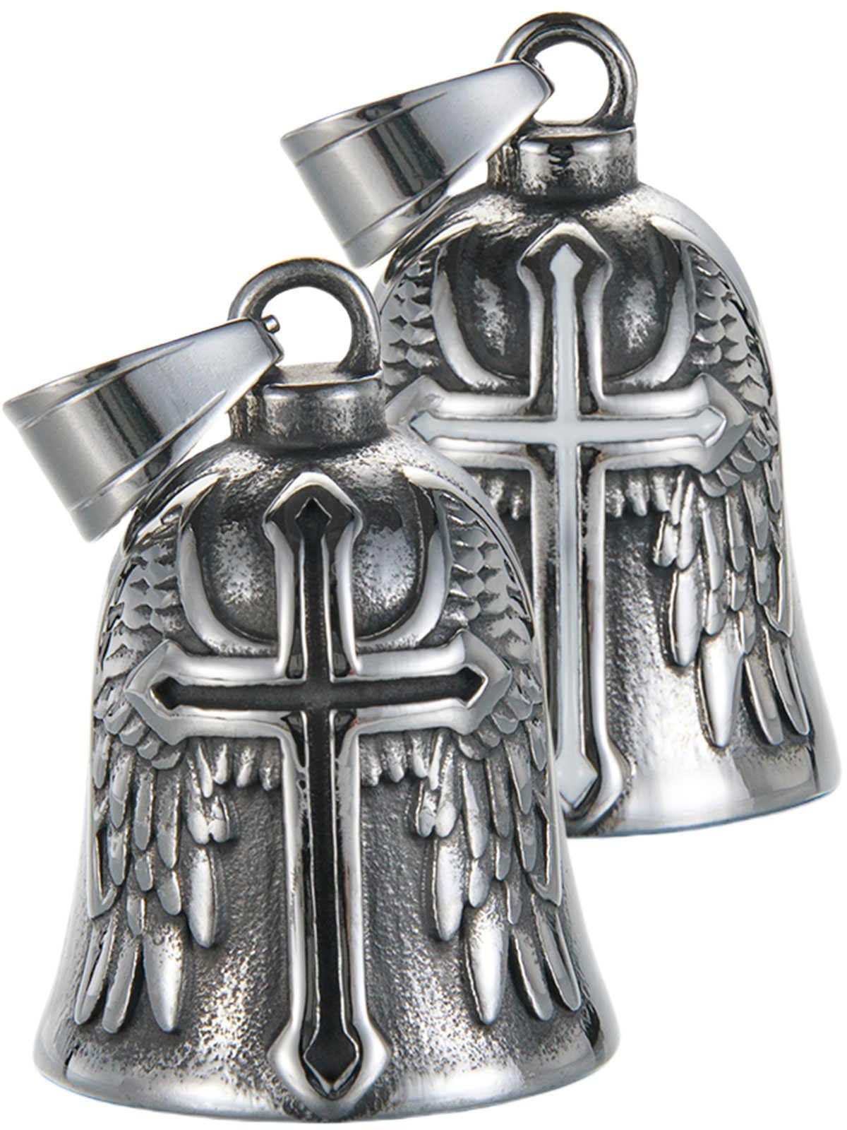 Motorcycle Bell Guardian Angel Gremlin Lucky Charm Gift For Riders