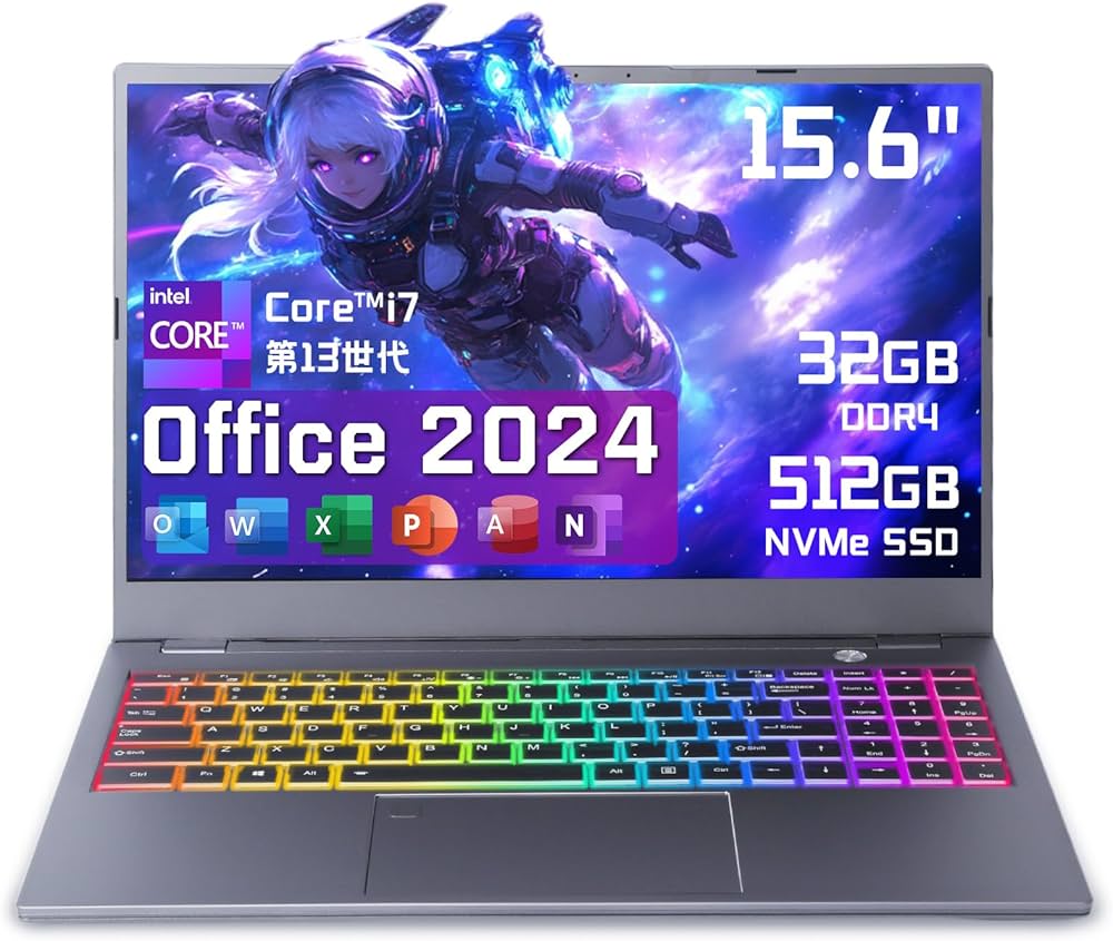 Amazon.co.jp: OFFICE 2024 搭載ノートパソコンゲーミング Core i7 Amazon.co.jp: OFFICE 2024 搭載ノートパソコンゲーミング Core i7