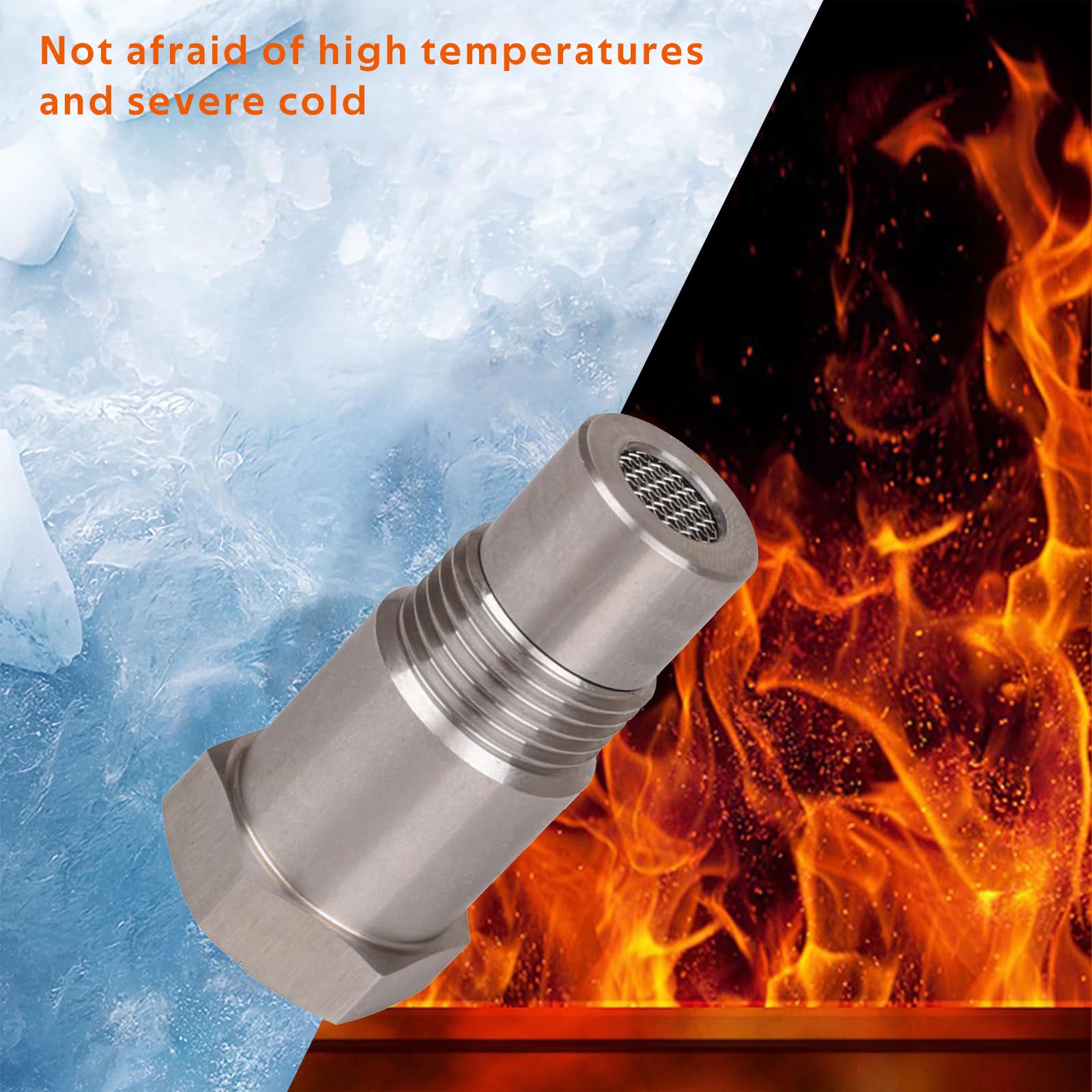 Lot De 2 Rallonges Détrompeur Sonde Lambda 46,5 Mm M18x1.5 – Acier Inox Avec Mini Catalyseur