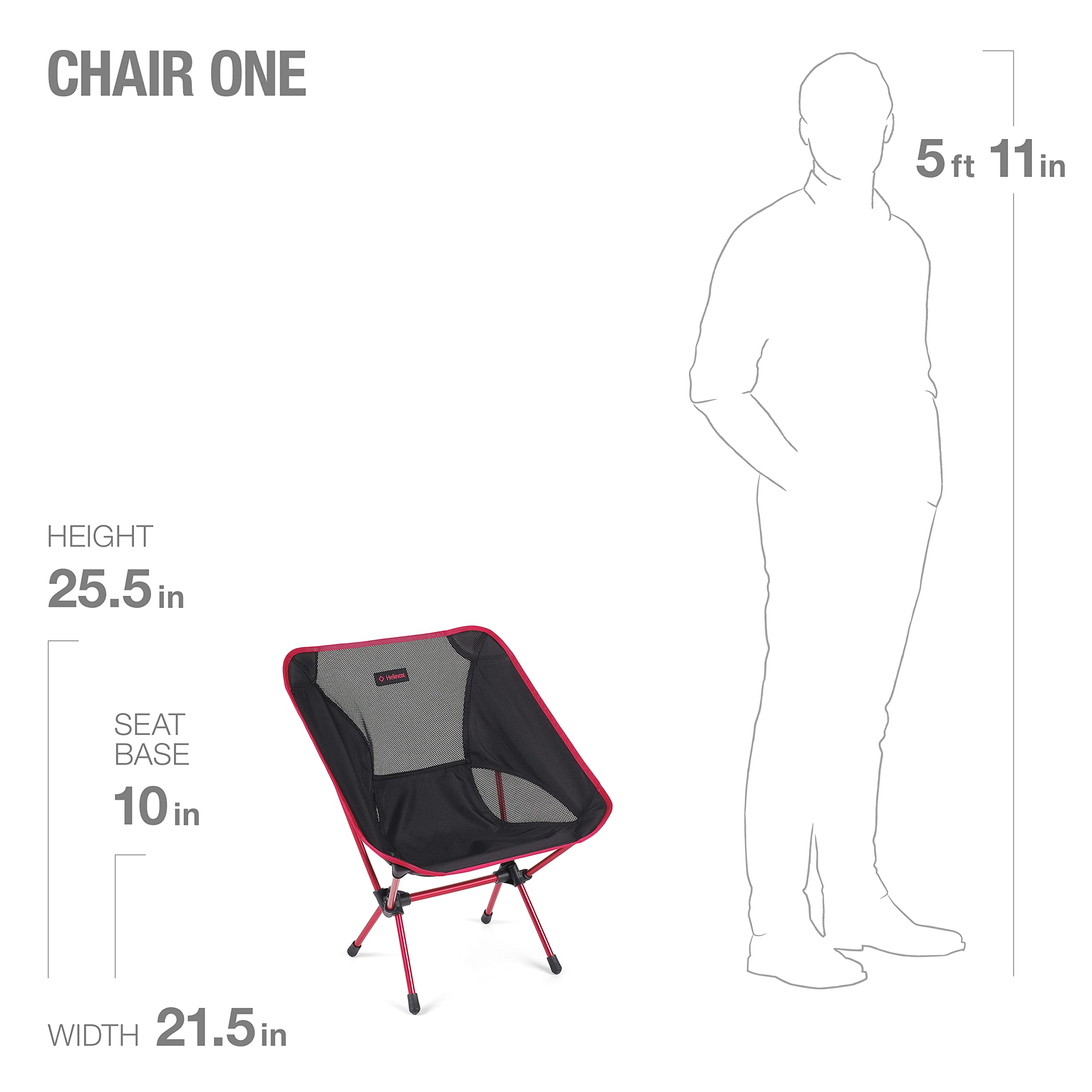 Amazon.co.jp: Helinox Chair One オリジナル 軽量 コンパクト
