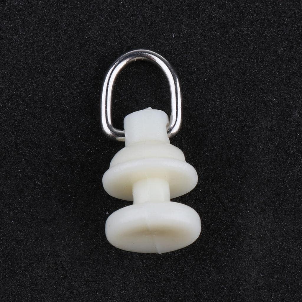 4x10Pcs Curtain Track Glider Rail Sliding Roller Runner Hook Ceiling Carrier 15mm|Home & Garden|Window Treatments & Hardware|Curtain Rods & Finials