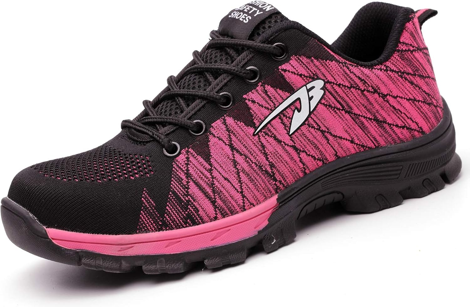 Zapatos de Seguridad para Hombre con Puntera De Acero Mujer Calzado De Trabajo Zapatillas de Deportivos Transpirables Construcción Botas Trekking Negro Azul Gris Verde Rosa Tamaño 35-48EU