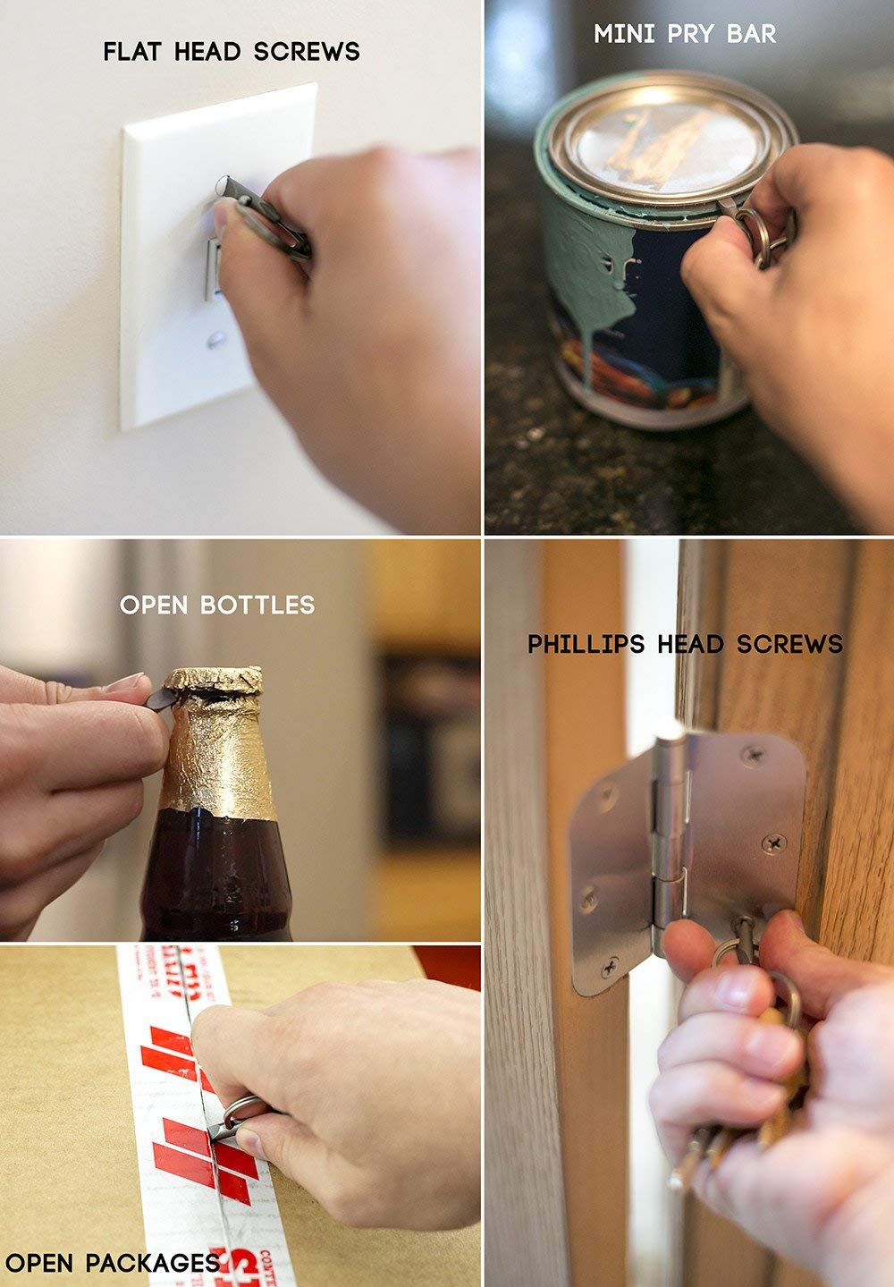 Titanium Pocket Bit - Everyday Carry Screwdriver Bit (Round)