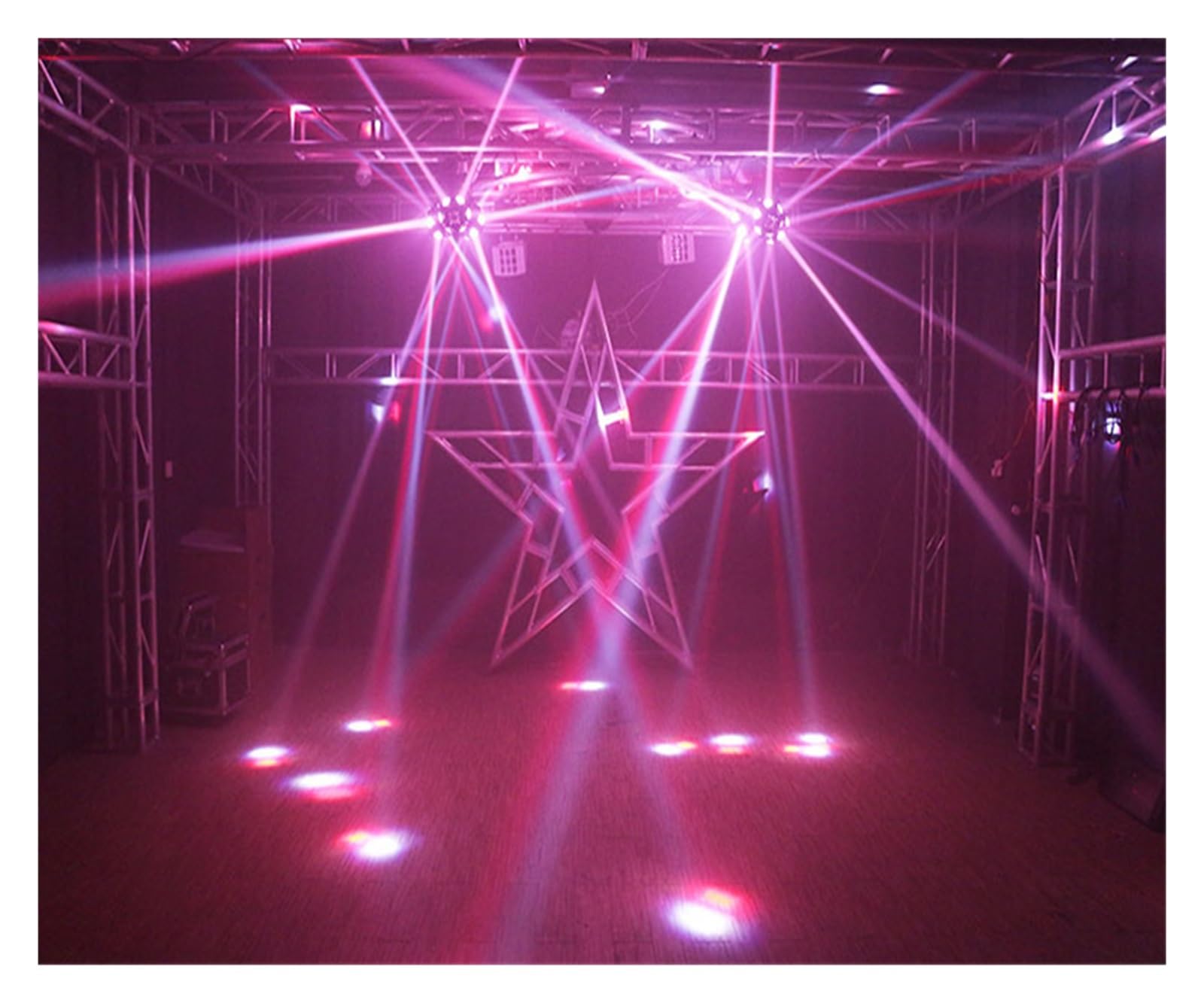 Luce a testa mobile rotante da discoteca per KTV, sala da ballo, matrimonio DJ Party e illuminazione da palcoscenico