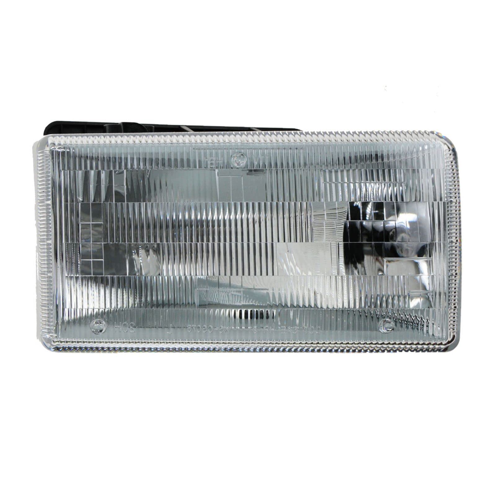 TRQ Passenger Side Headlight Assembly Compatible with 1991-1996 Dodge Dakota Composite CH2503105