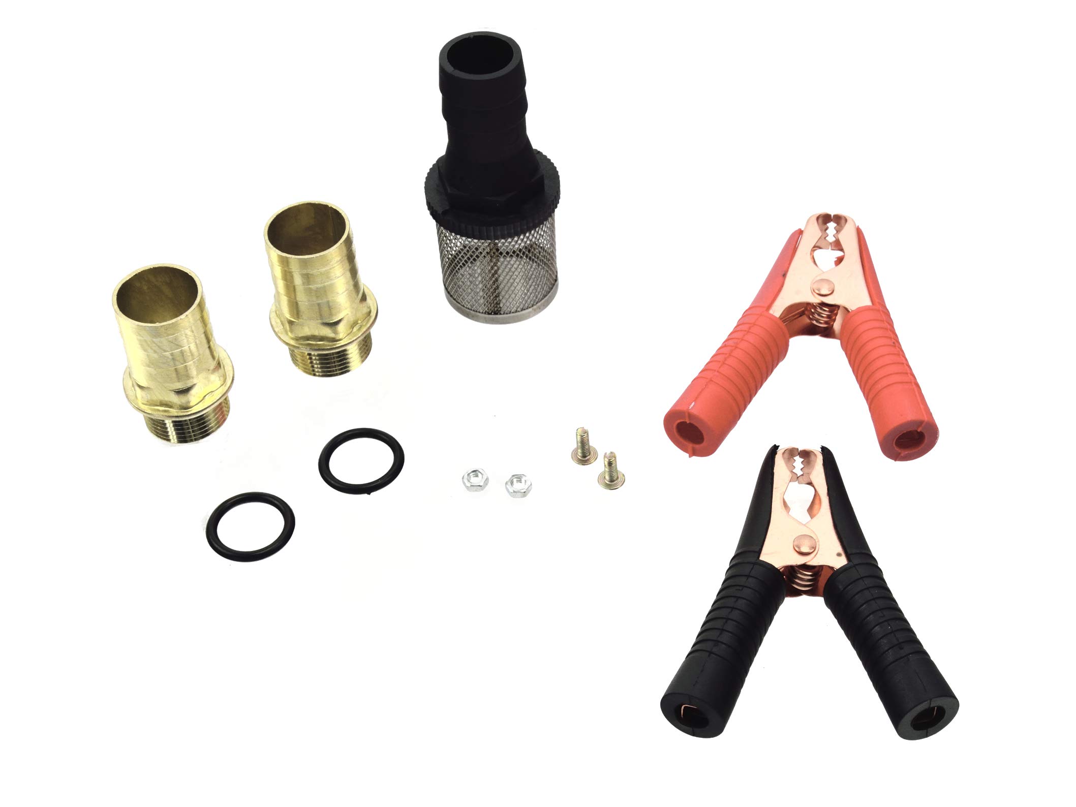BSD Bomba de Transferencia Combustible - Bomba Eléctrica para Combustible, Bomba de Transferencia Combustible Diesel, Bomba Surtidor Diesel Autocebante - 24V 155W - 3/4” BSP