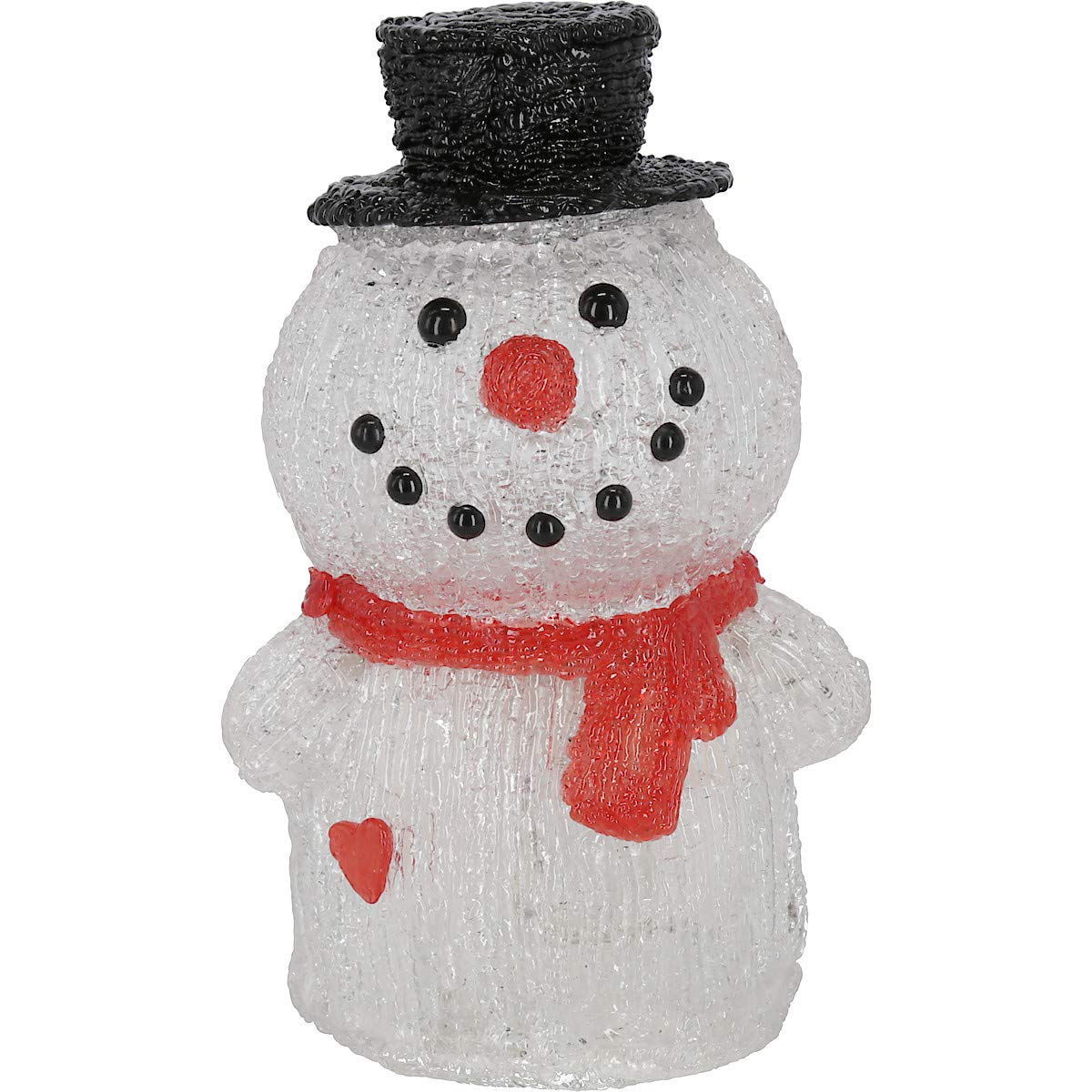 Buy Clas Ohlson Festive Light Up Battery Operated LED Snowman Indoor Outdoor Christmas