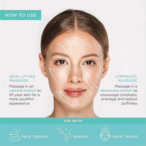 Miniatura 3 de Globos de hielo para la cara, seguros para el congelador y altamente eficaces para rutinas diarias de belleza, rodillo facial para tensar la piel,