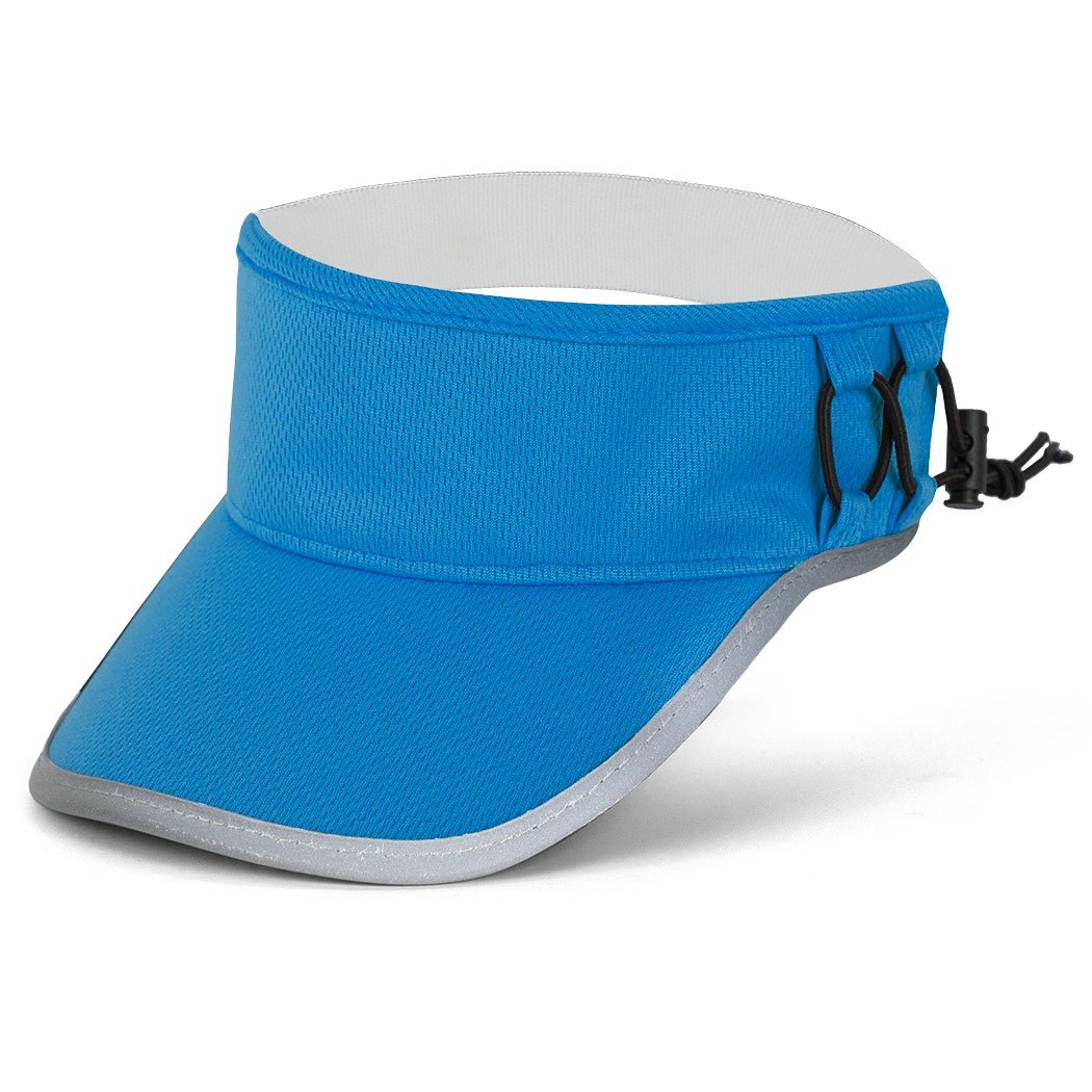 Gone For a RunUltralight Visor With RunTechnology | Moisture Wicking and Reflective Sports Visor | Royal Blue