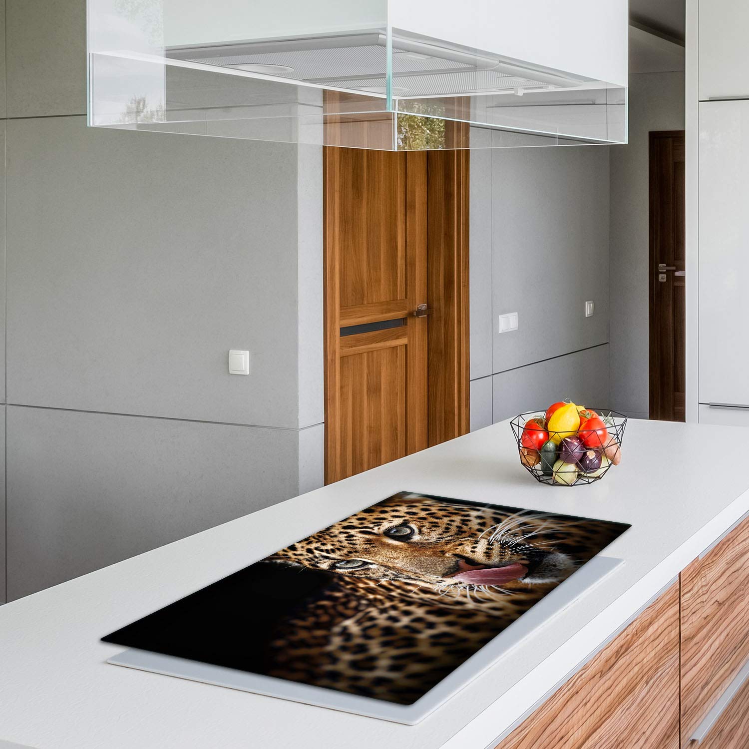 QTA Piastra Copertura Per Piano Cottura In Vetro Temperato 90x52 Cm – Protezione Universale Per Elettrico E Induzione