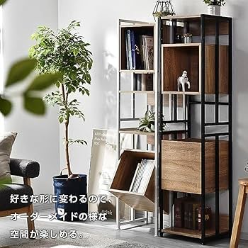 Amazon｜おしゃれ ラック ハンガーラック クローゼット 本棚