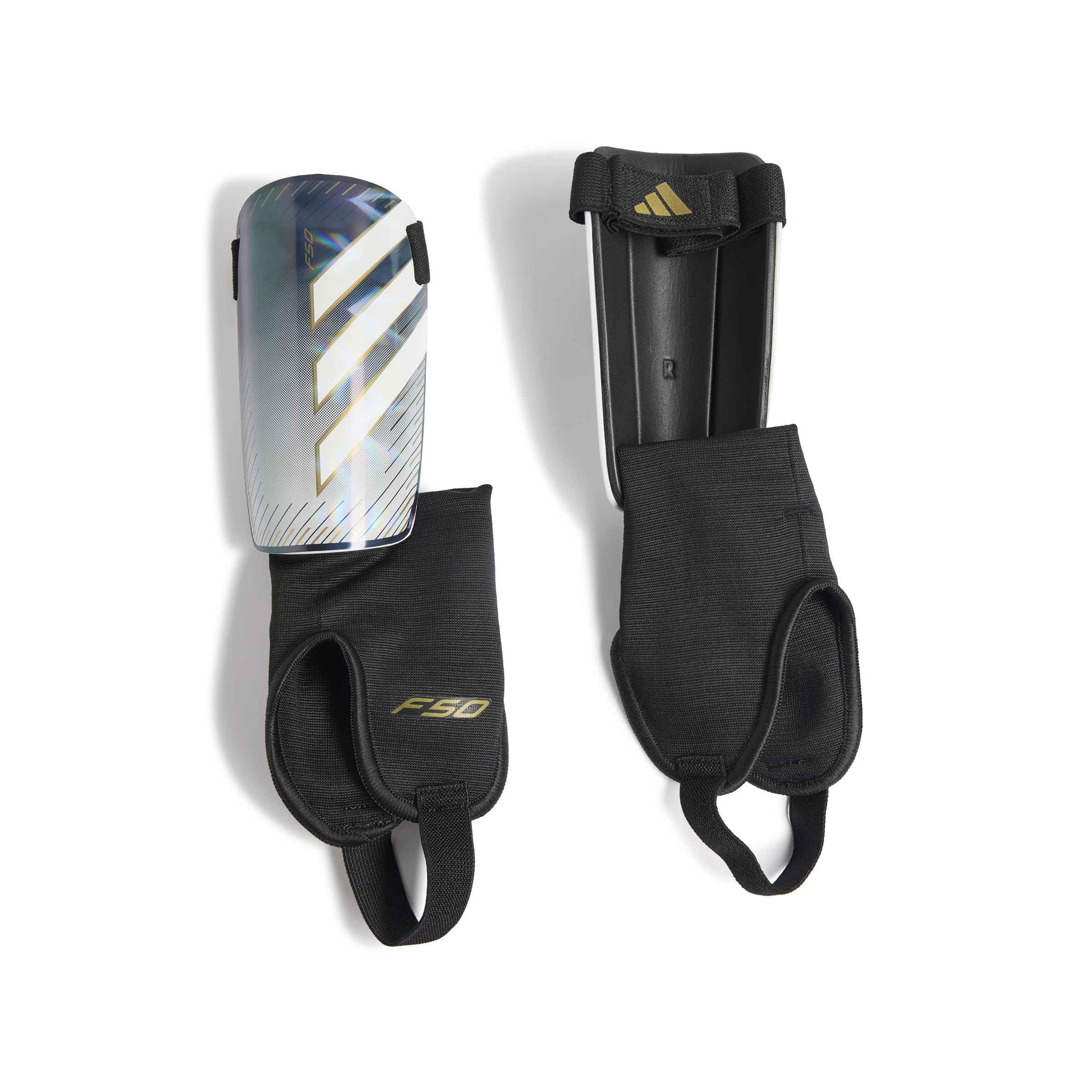adidas Unisex F50 Match Shin Guards Shin_Guard, black/white, XL