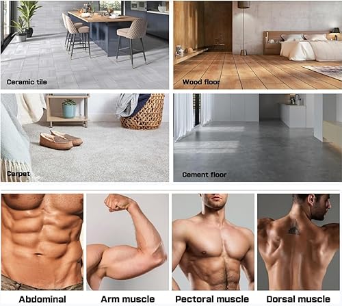 Miniatura 5 de Rueda de rodillo abdominal y rodillera, equipo de entrenamiento de abdominales para entrenamiento de fuerza abdominal y central, ruedas de ejercicio