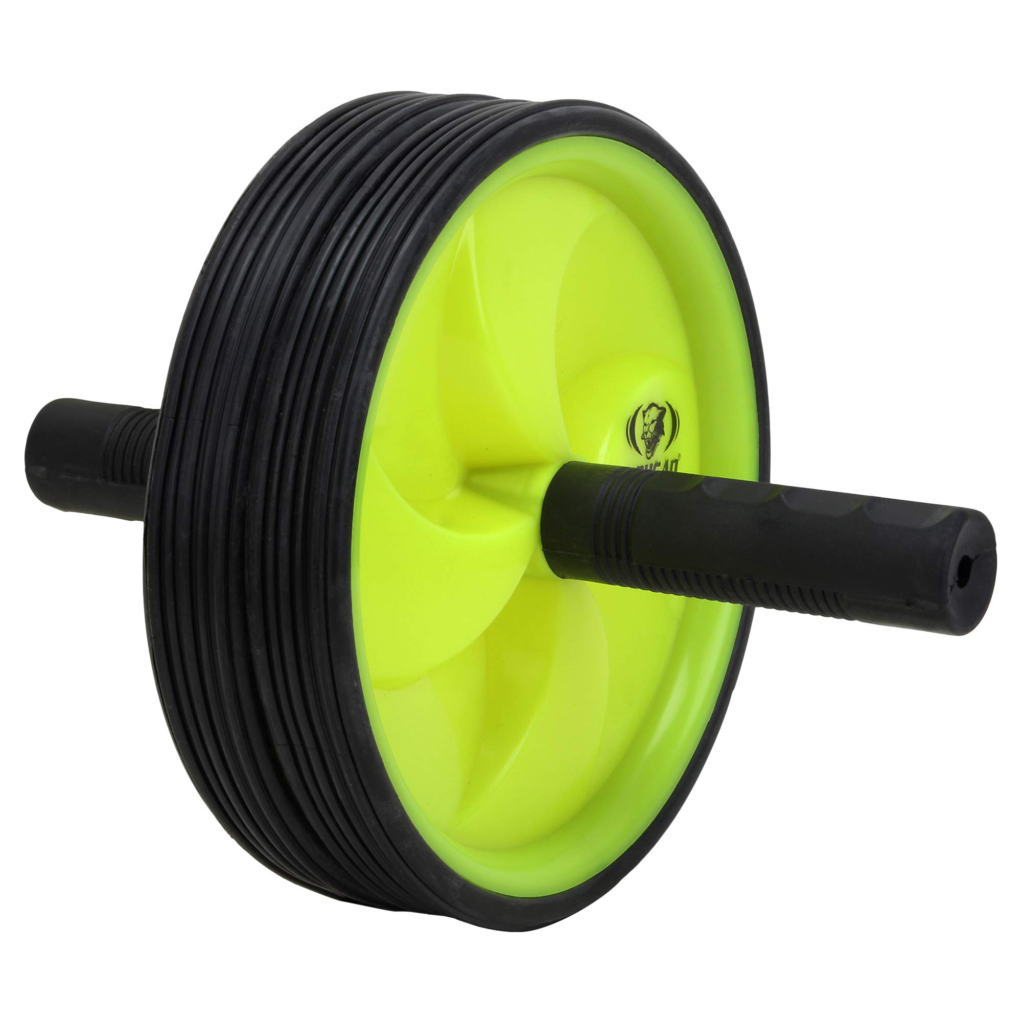 Cougar Dual Wide Ab Roller Wheel for Abs Workouts/Home Gym Abdominal Exercise/Core Workouts for Men and Women (Yellow Roller) (B07HKDGJ24) Amazon Price History, Amazon Price Tracker
