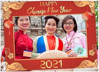 Chinese New Year Photo Booth Props, Chinese Lanterns, Happy Chinese New Year 2020 Chinese New Year Backdrop, Chinese New Year Gift, Chinese Holidays, Size 24x36, 48x36