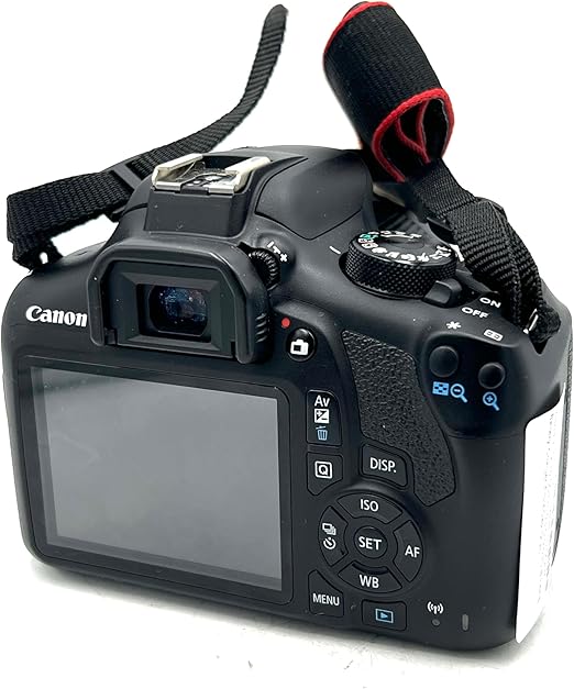 Canon EOS Rebel T6 Digital SLR Camera Kit with EF-S 18-55mm f/3.5-5.6 is II Lens (Black)