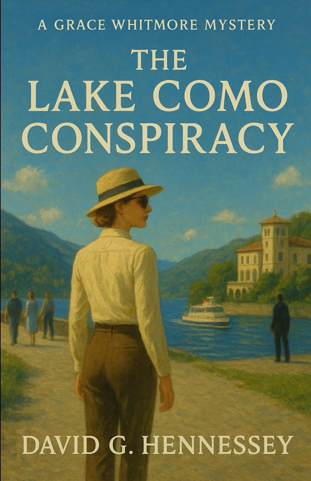 THE LAKE COMO CONSPIRACY: Book 66 in the Grace Whitmore Mystery Series