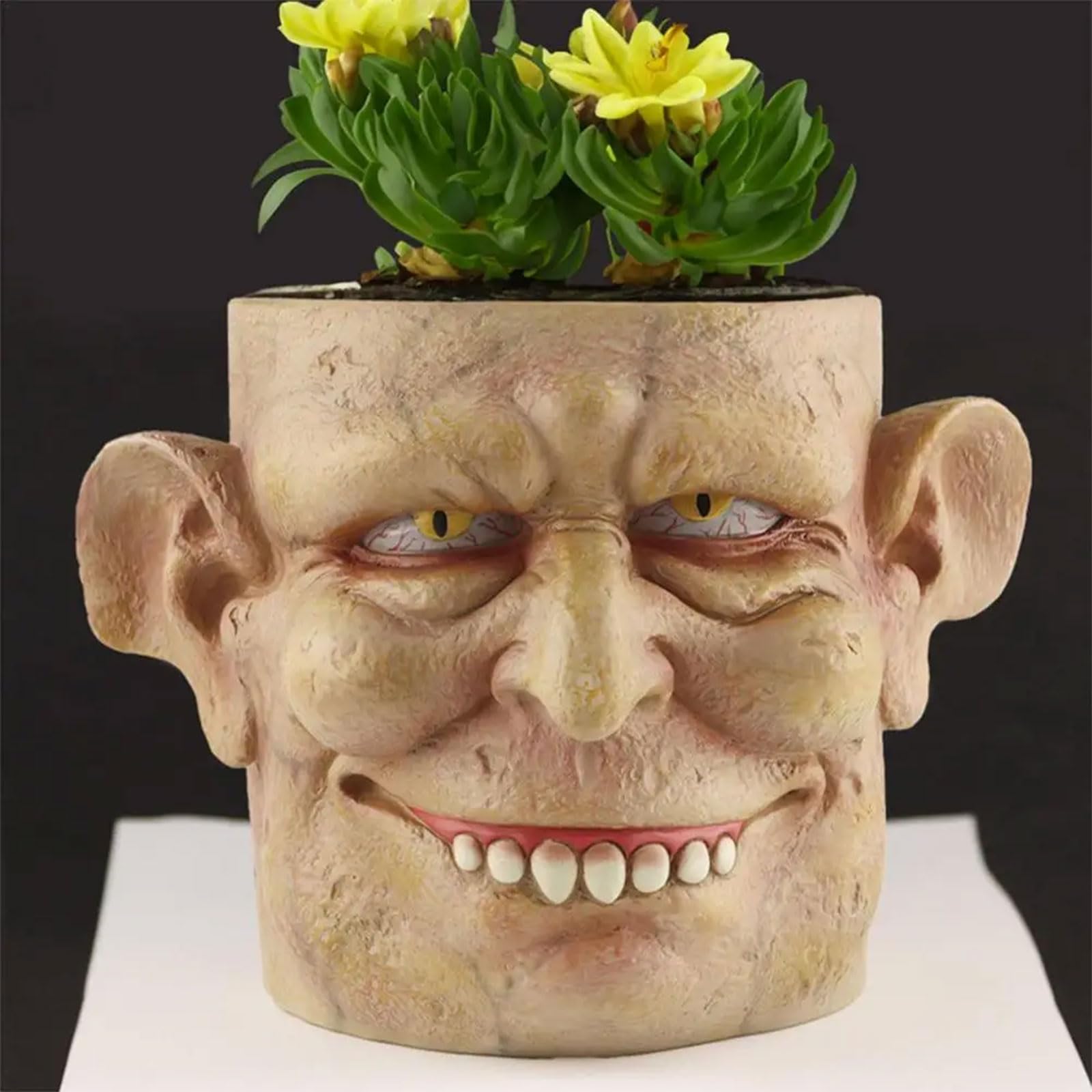 Vasi di fiori stampo in silicone vaso resina 3D portapenne grasse fioriera portacandele fabbricazione stampo