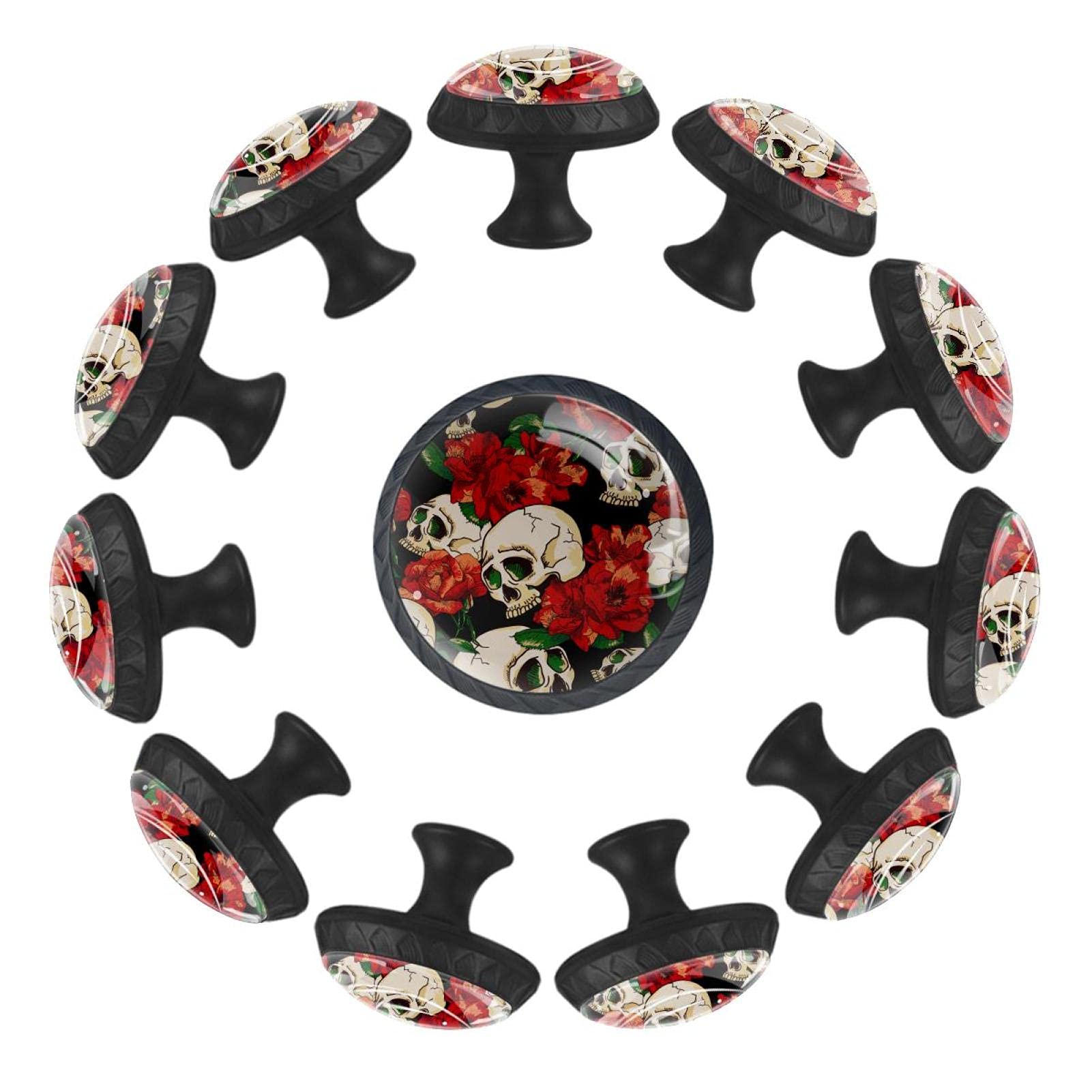 Boutons de tiroir ronds pour réparer une commode abîmée avec le lot Slull de 35 mm de diamètre