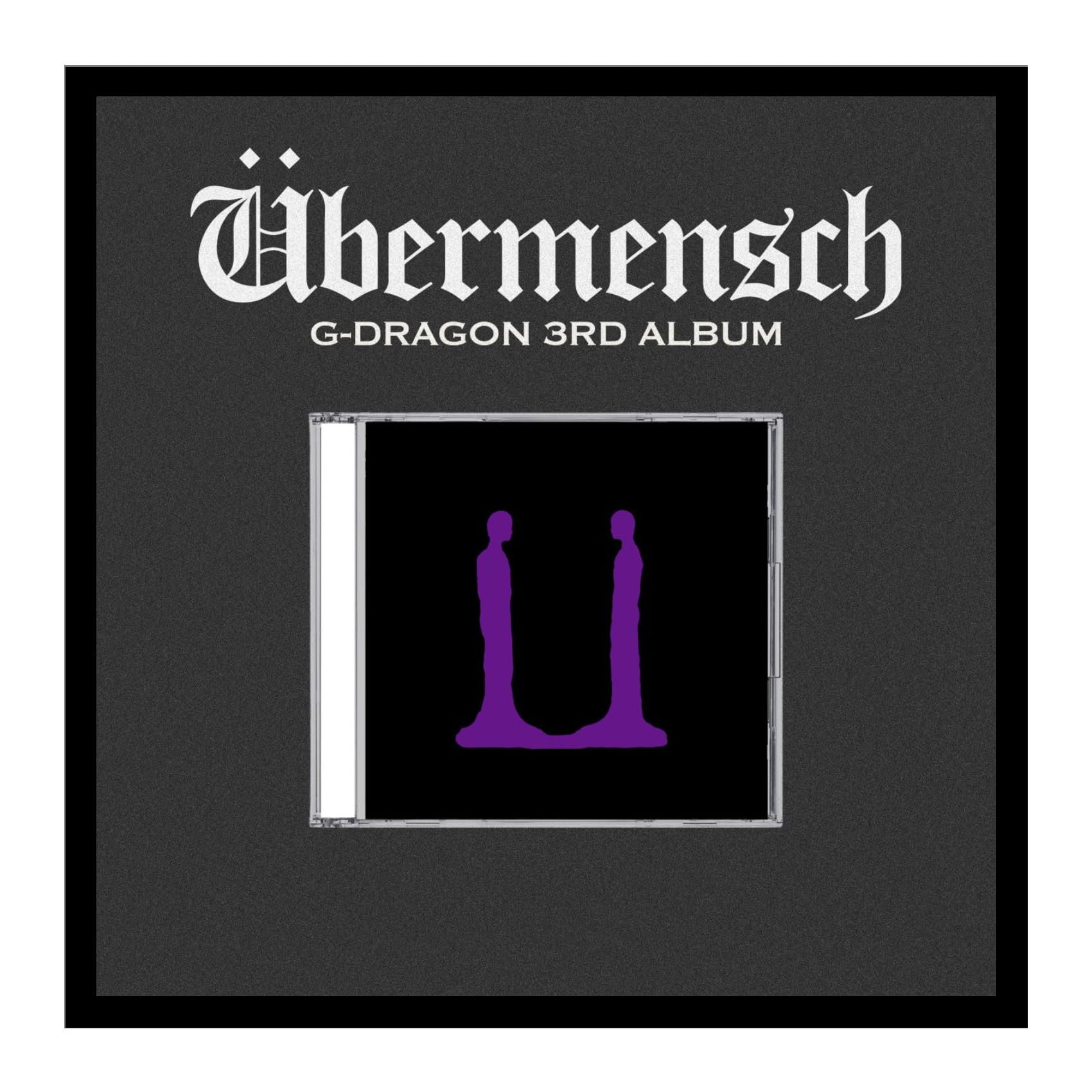 BIGBANG G-DRAGON GD Übermensch GLOBAL CD BIGBANG G-Dragon Übermensch Ubermensch 3rd Album with