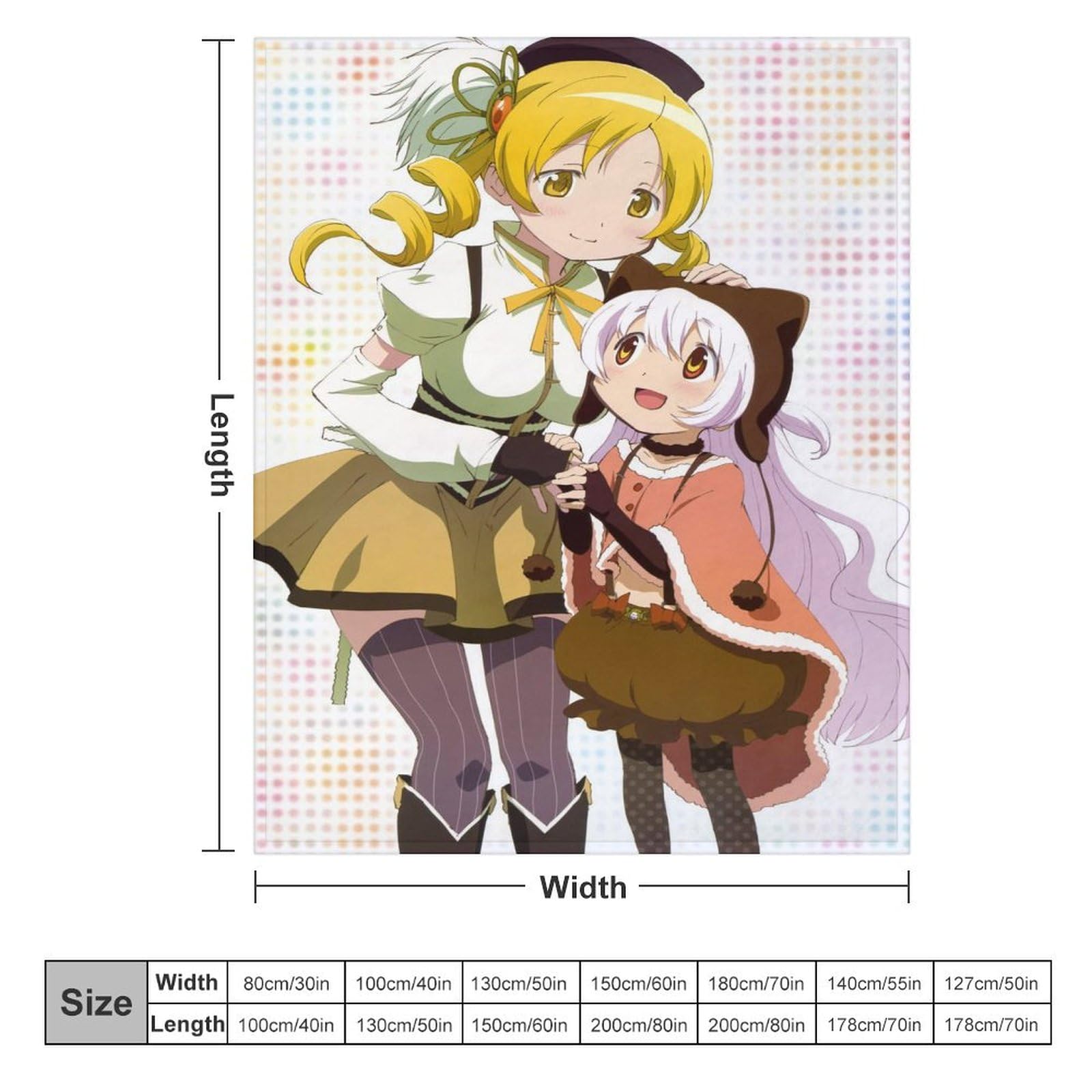 まどかマギカ ふわふわブランケット100×140cm 未使用 まどかマギカ ふわふわブランケット100×140cm 未使用 まどか