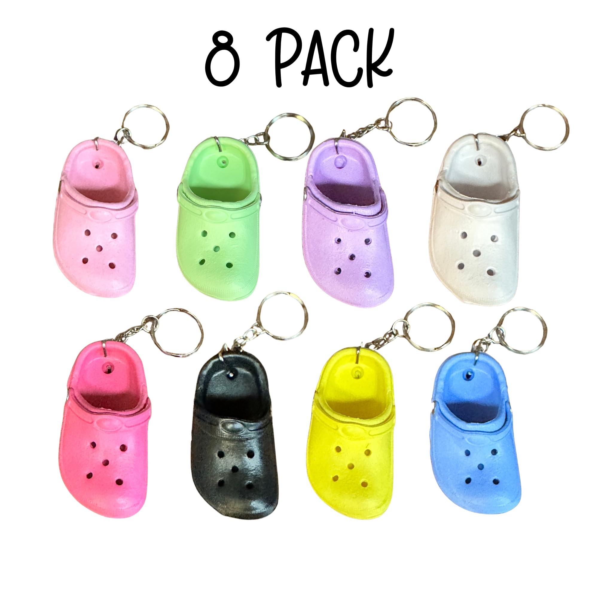 Amazon.com: Lashicorn Shoe Keychain with Holes for Gibbitz | 8