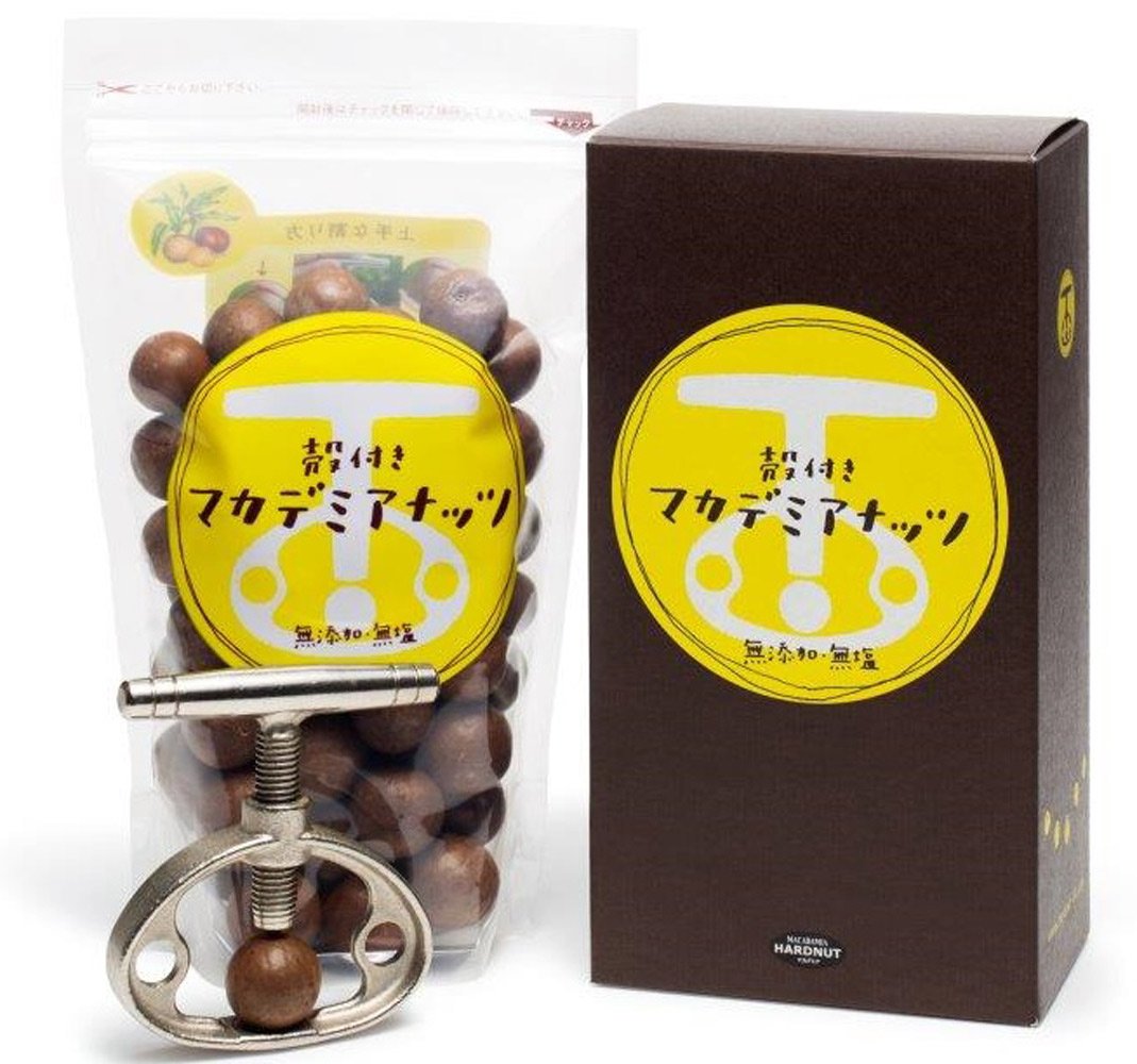 Amazon.co.jp: 殻付きマカデミアナッツ454g 殻割り器付き : 食品・飲料
