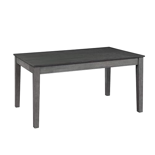 Blair 60" Dining Table with Drawer, Grey
