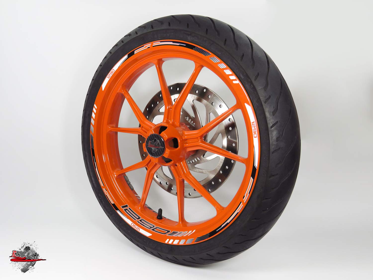 BIKE-label Felgenrand Aufkleber kompatibel mit KTM 1290 Super Duke 710048VA