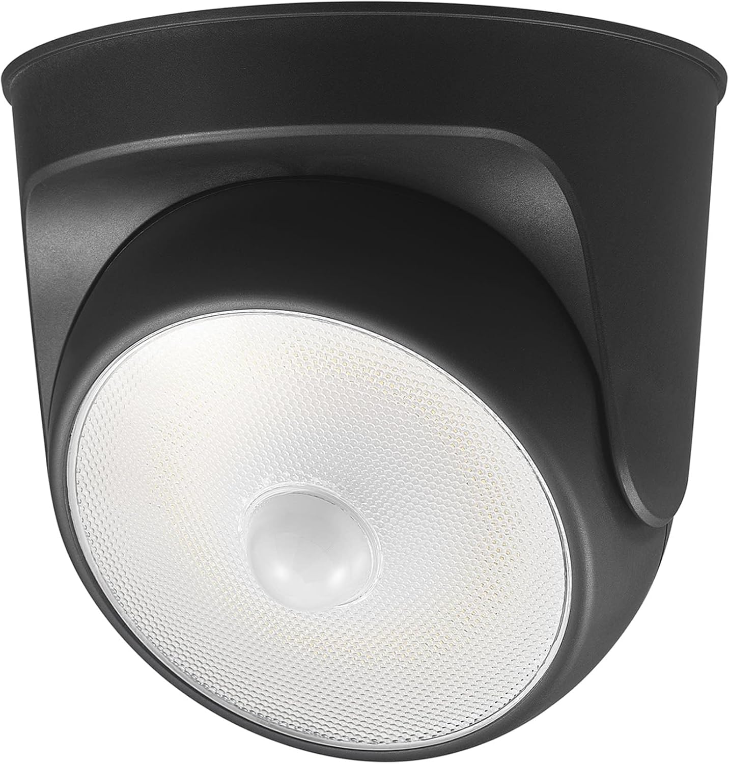 Globe Electric 91008613 Adjustable Single Light 8-11/16" Wide 4000K LED Outdoor Security Flood Light - Black