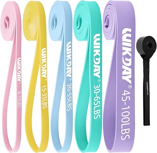 Bandas de resistencia, bandas de dominadas, bandas de entrenamiento para ejercicio, juego de bandas de resistencia gruesa y pesada con anclaje de