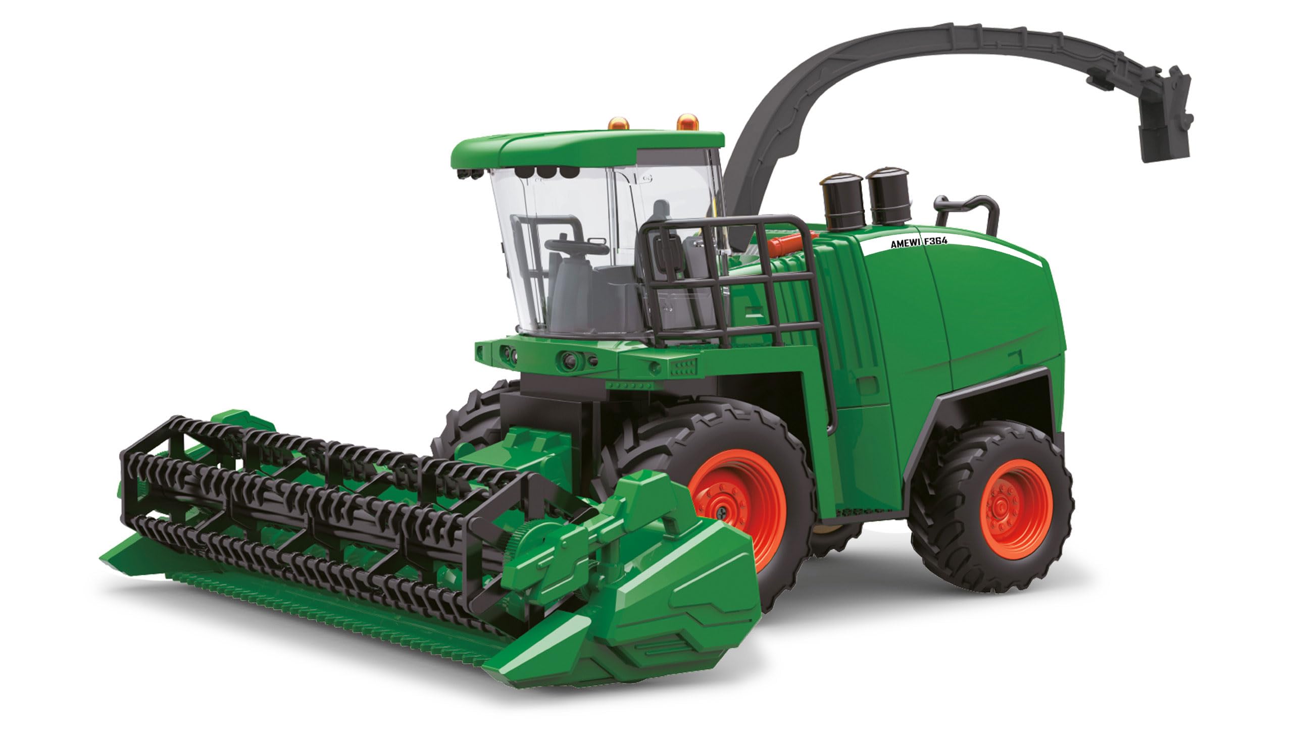 Amewi 22642 kombajn zbożowy RC, światło i dźwięk, 1:24 RTR zielony