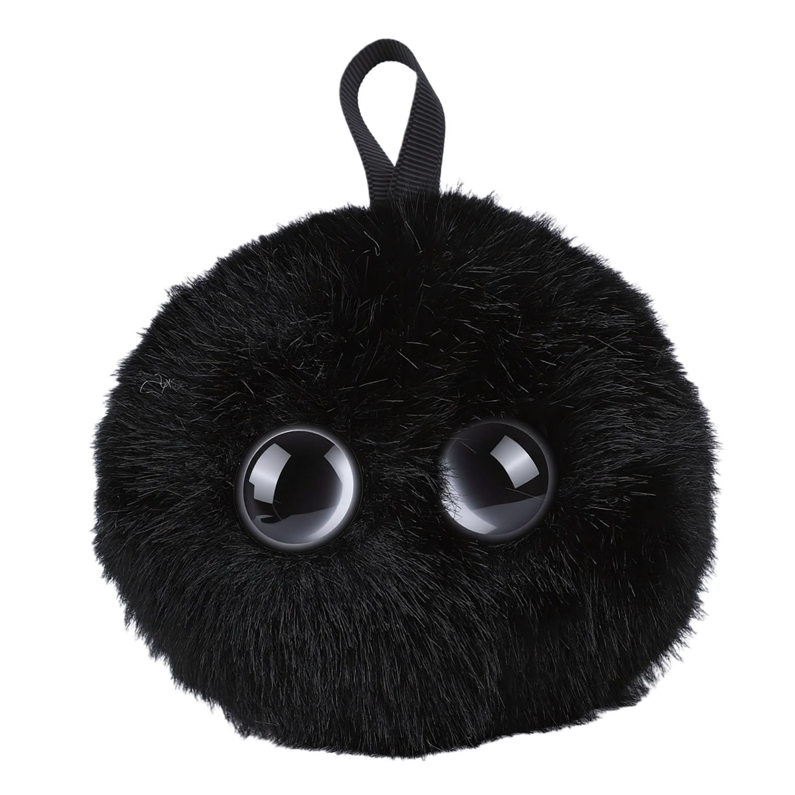 Cocoarm Jouet de Chat Intelligent avec Clonage Vocal AI, Robot Interactif en Peluche avec Enregistrement Vocal, Détection des émotions, Jeu éducatif, USB C 1000 MAh, pour l'apprentissage à la (Noir