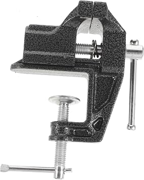 Mini Table Clamp Vise Rotating Workbench Tool Portable Woodworking Vise for Precision Tasks Strong Clamping Force for Jewelry Making and Projects