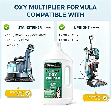 Carpet Shampoo Compatible For StainStriker, Compatible For Shark