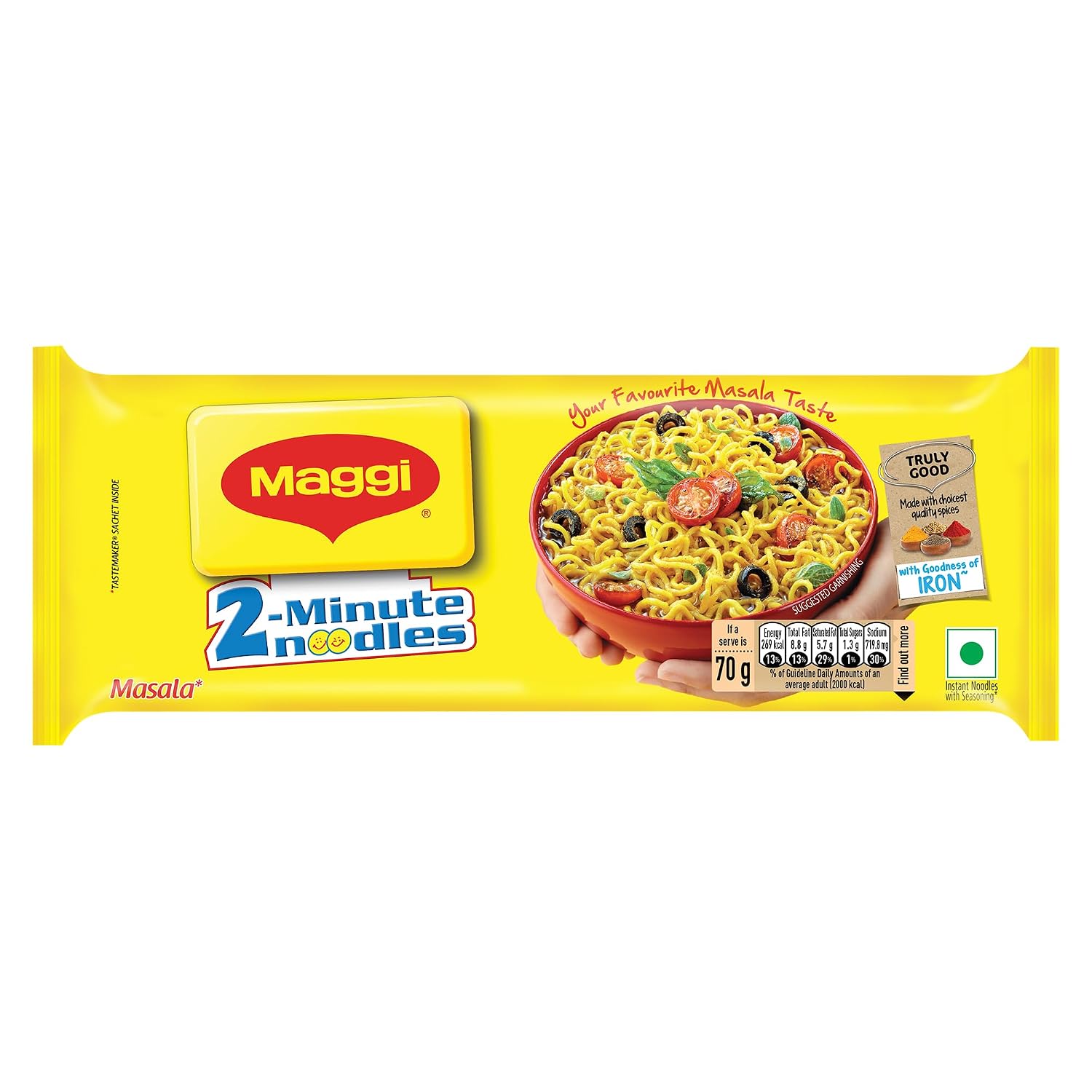 Maggi 2 minute Masala Noodles 280gm Pack of 3