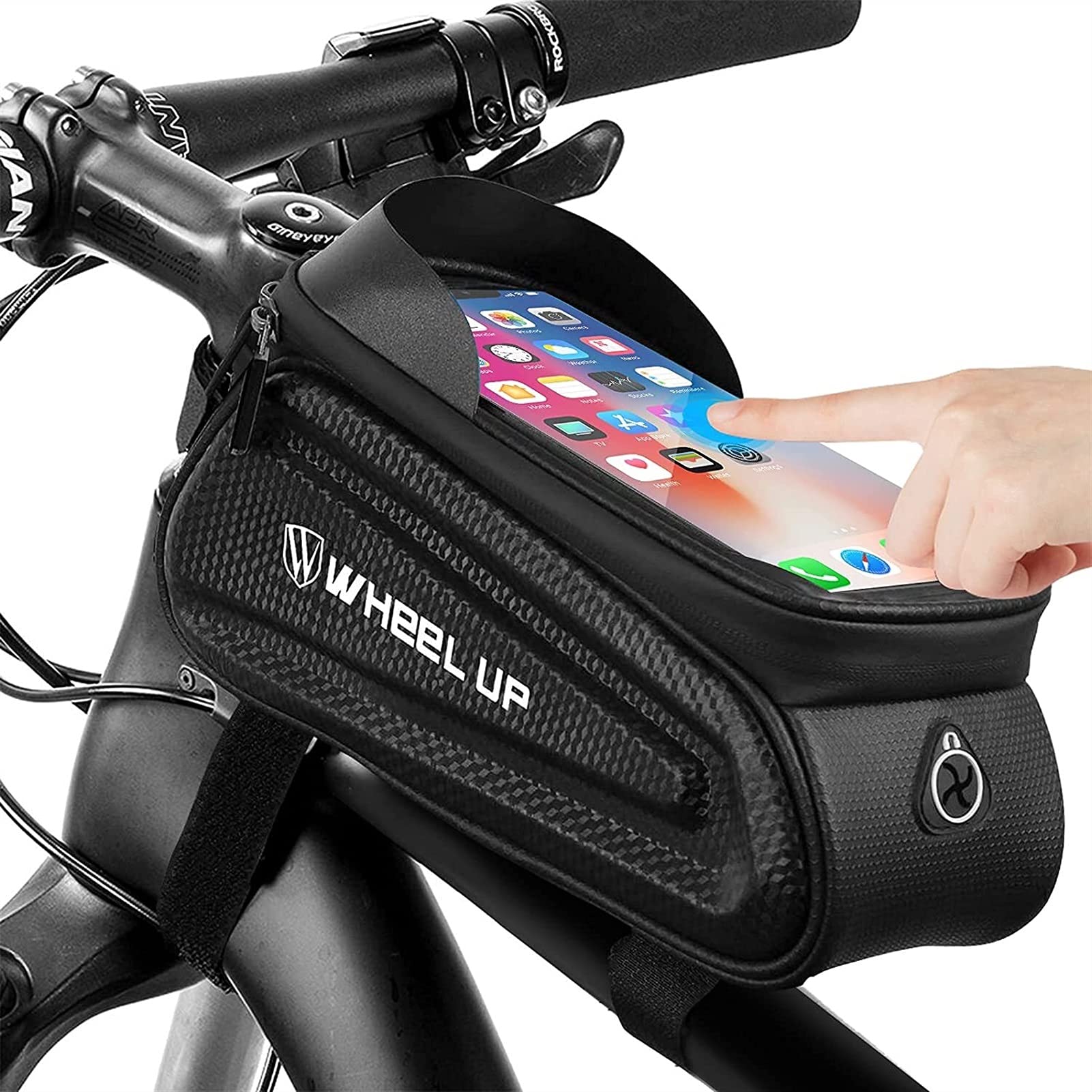 Sacoche de guidon et sac à vélo SSDD à coque dure pour VTT et vélo de montagne