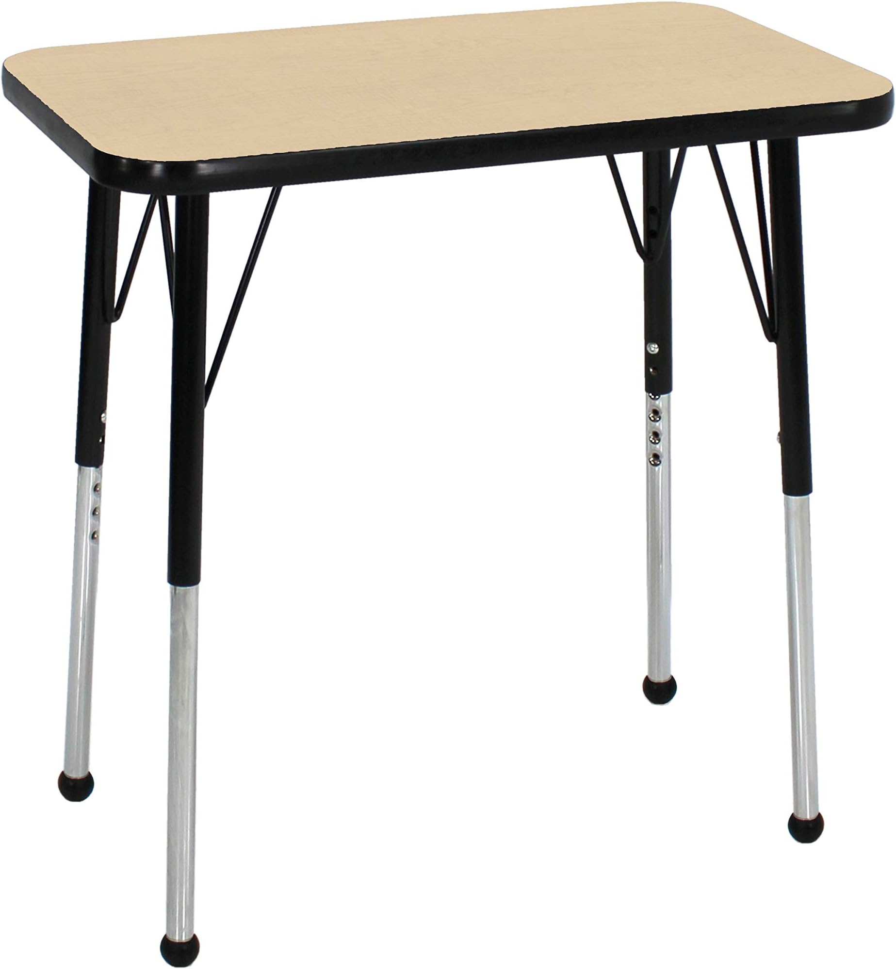 Factory Direct Partners12860-MPBK Activity Table, Maple/Black